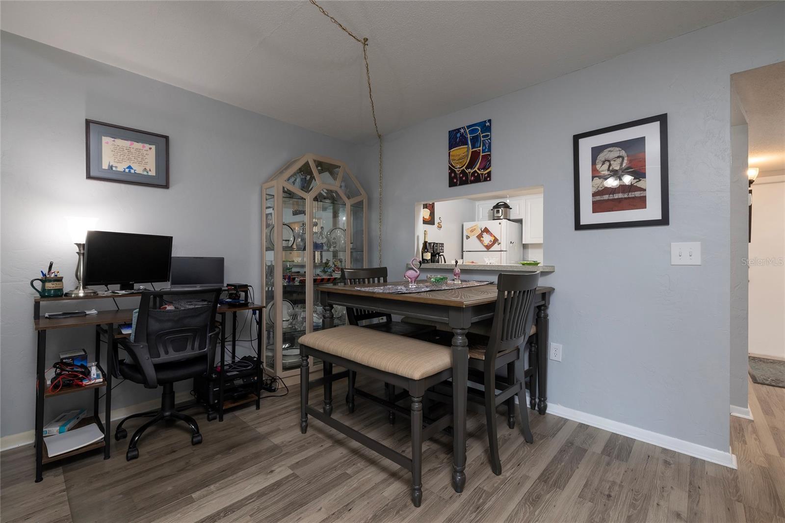 Dining Room and opening to Kitchen