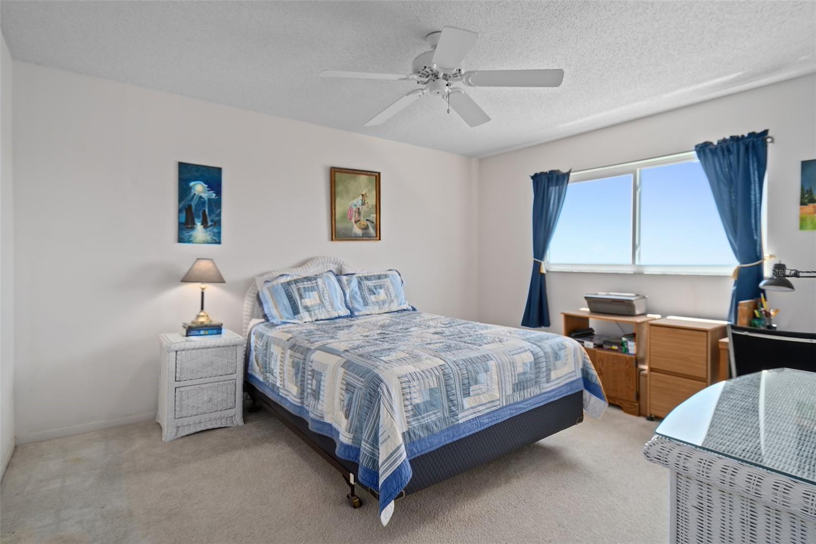 Master bedroom with view of the Gulf