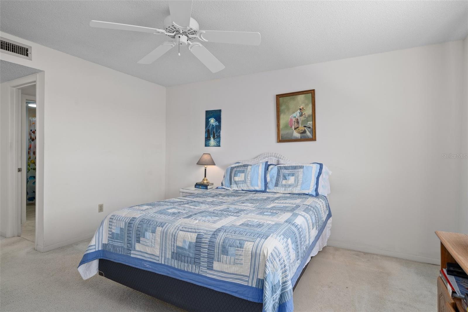 Master bedroom with view of the Gulf