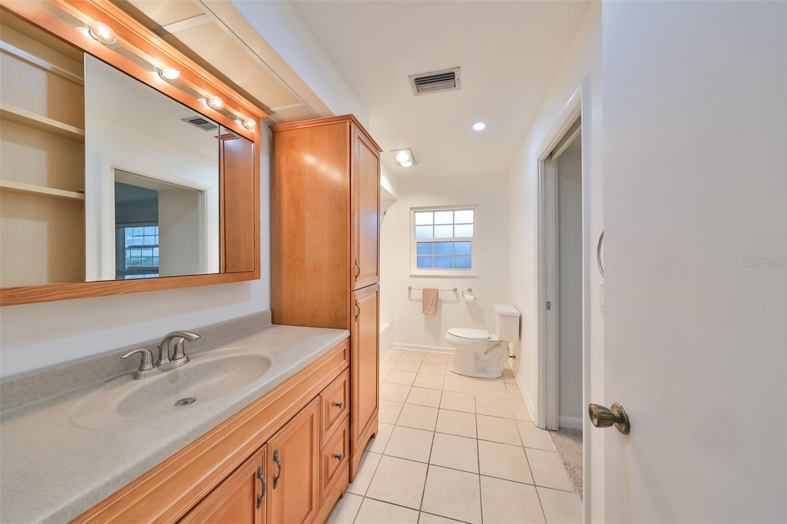 Jack and Jill Bathroom off of Secondary Bedroom.