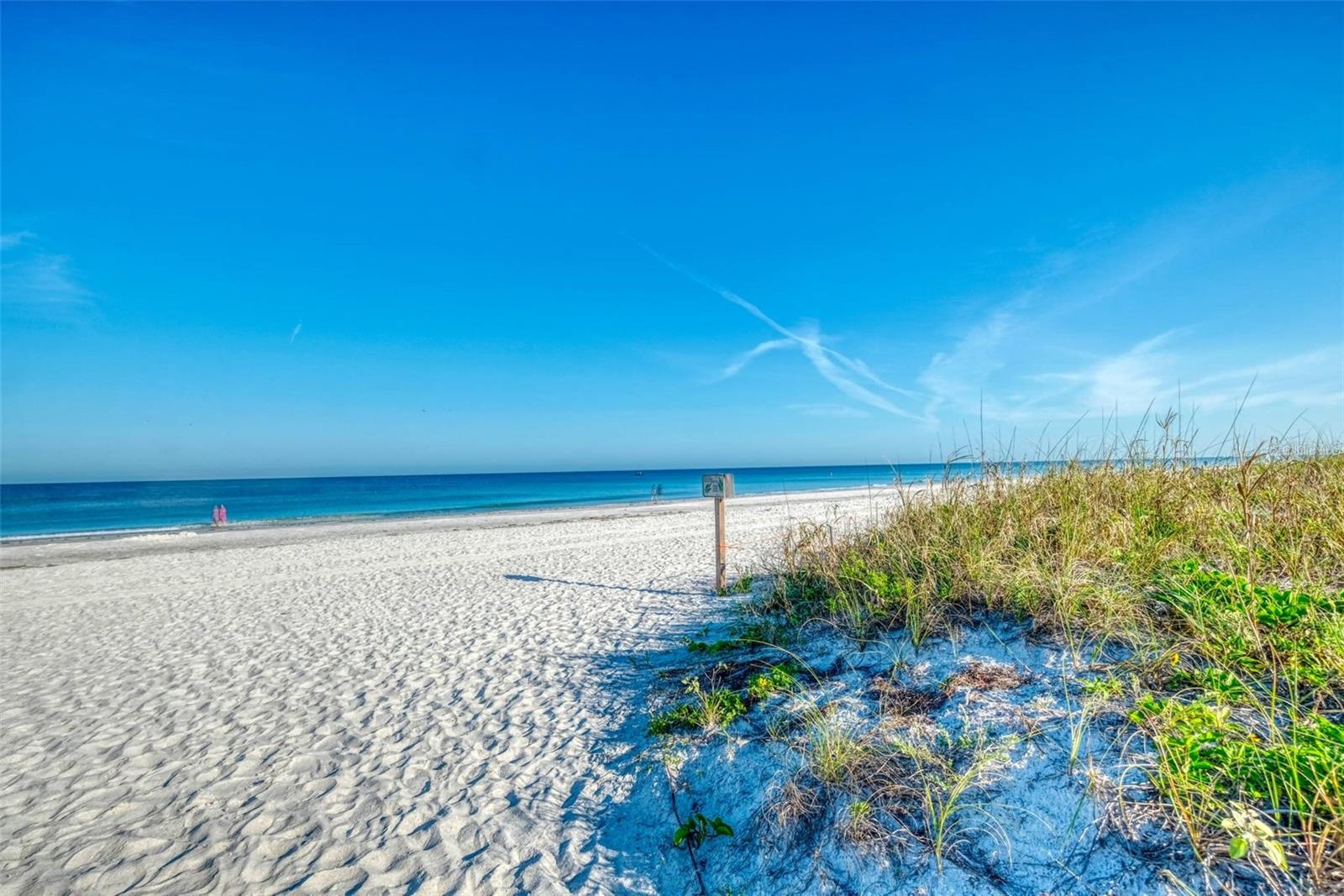 Our beautiful sandy beach