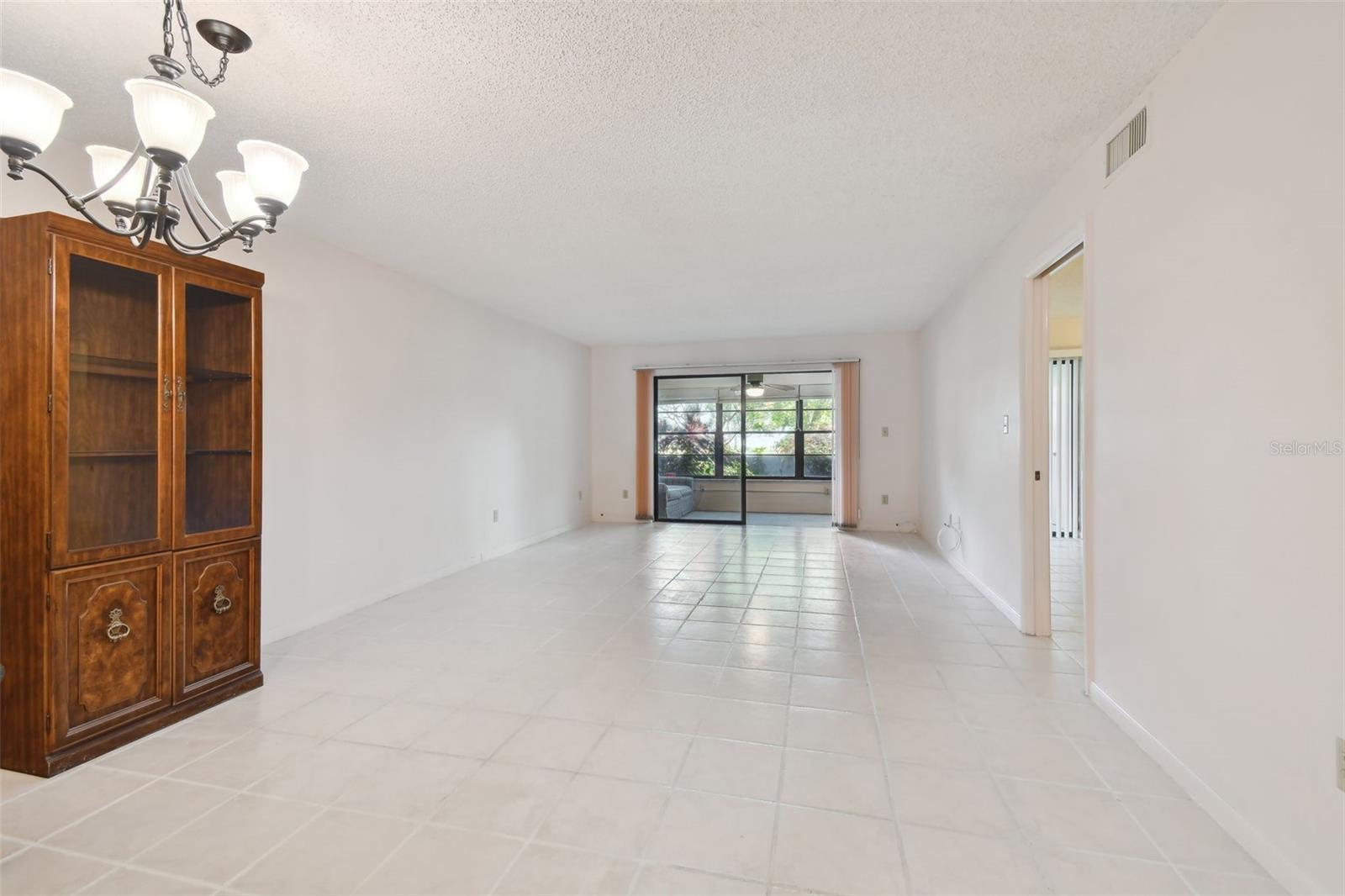 Expansive open floor plan