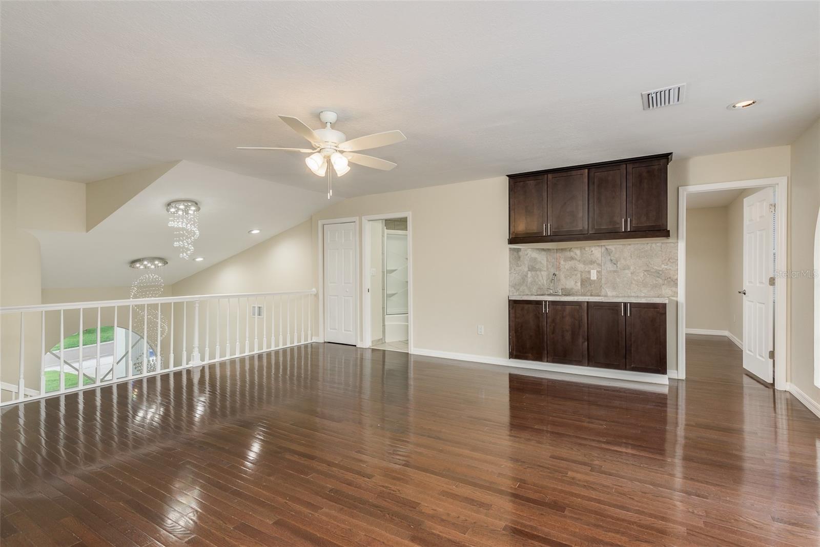 Loft With Wet Bar