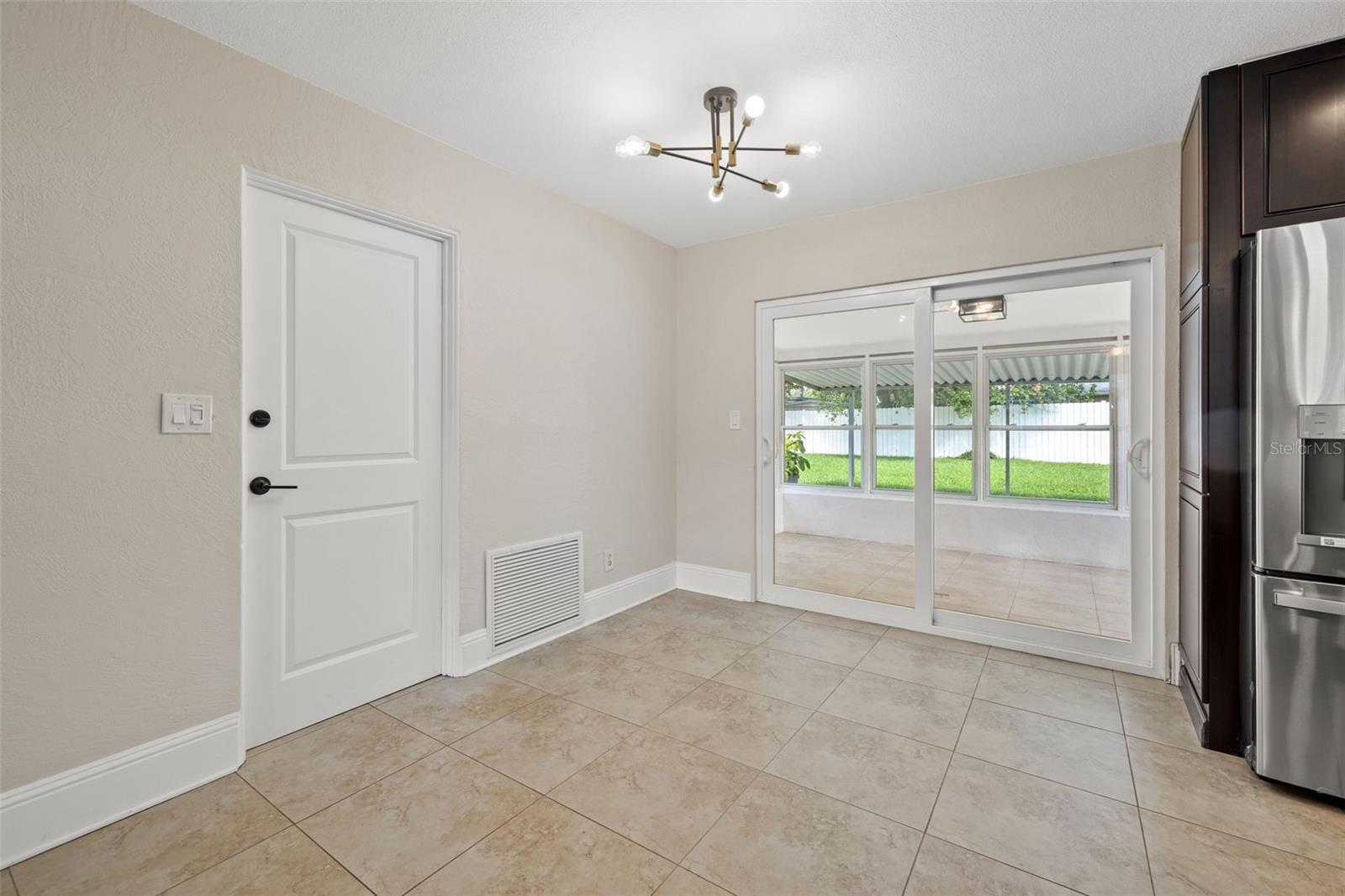 Dining area