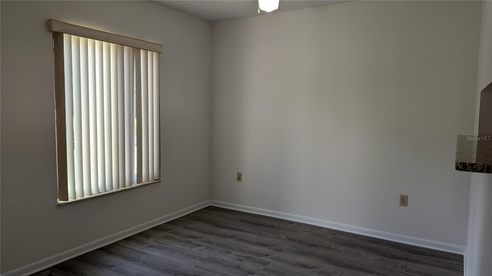 Dining Room with luxury vinyl flooring