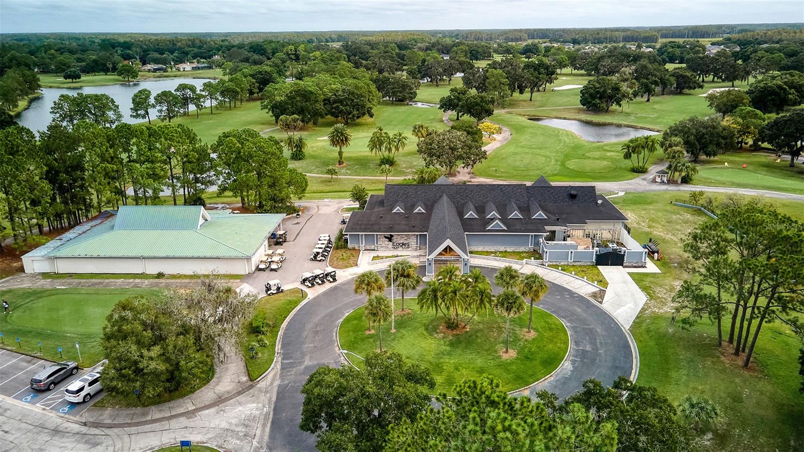 Newly renovated club house at the Eagles