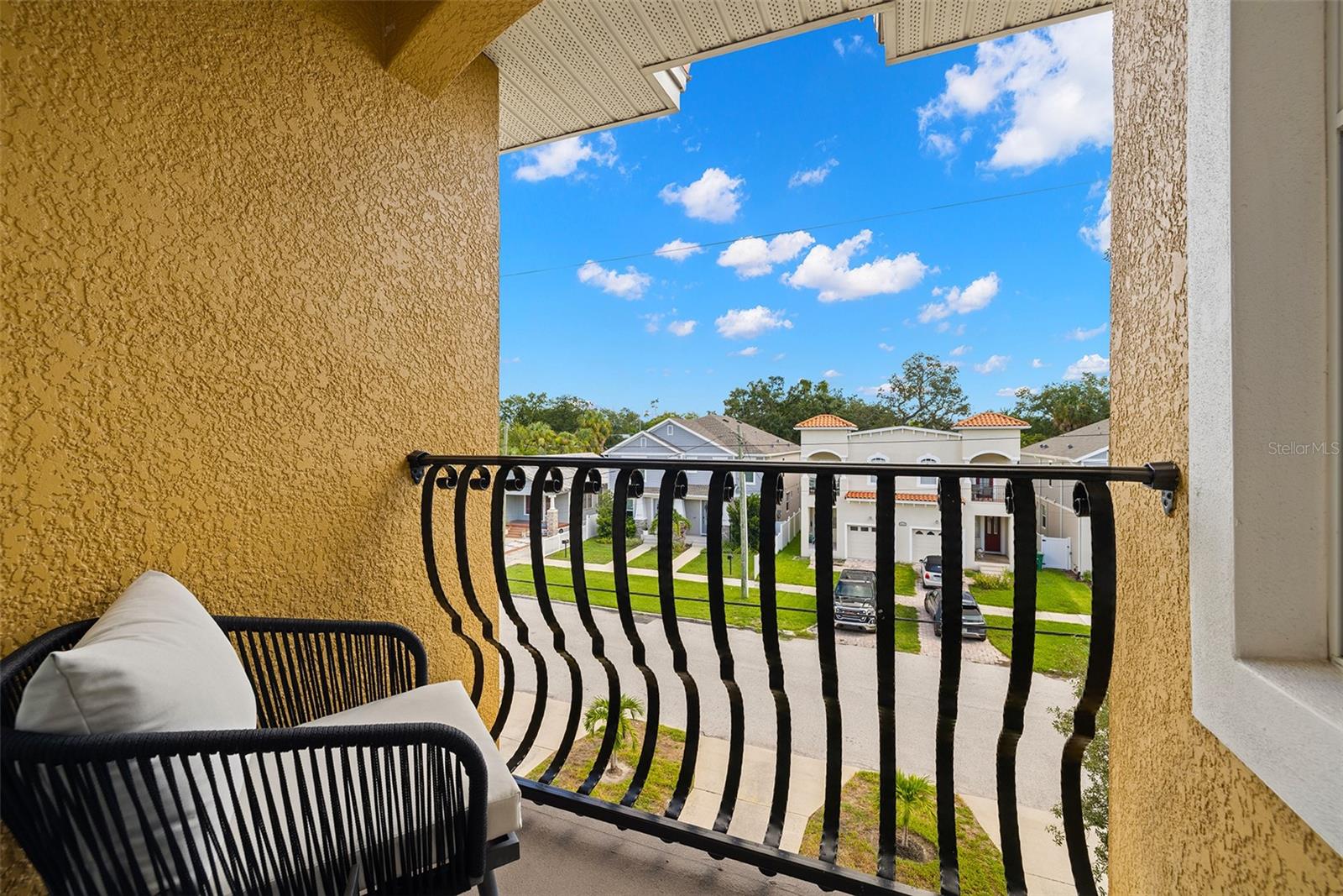 Primary bedroom balcony