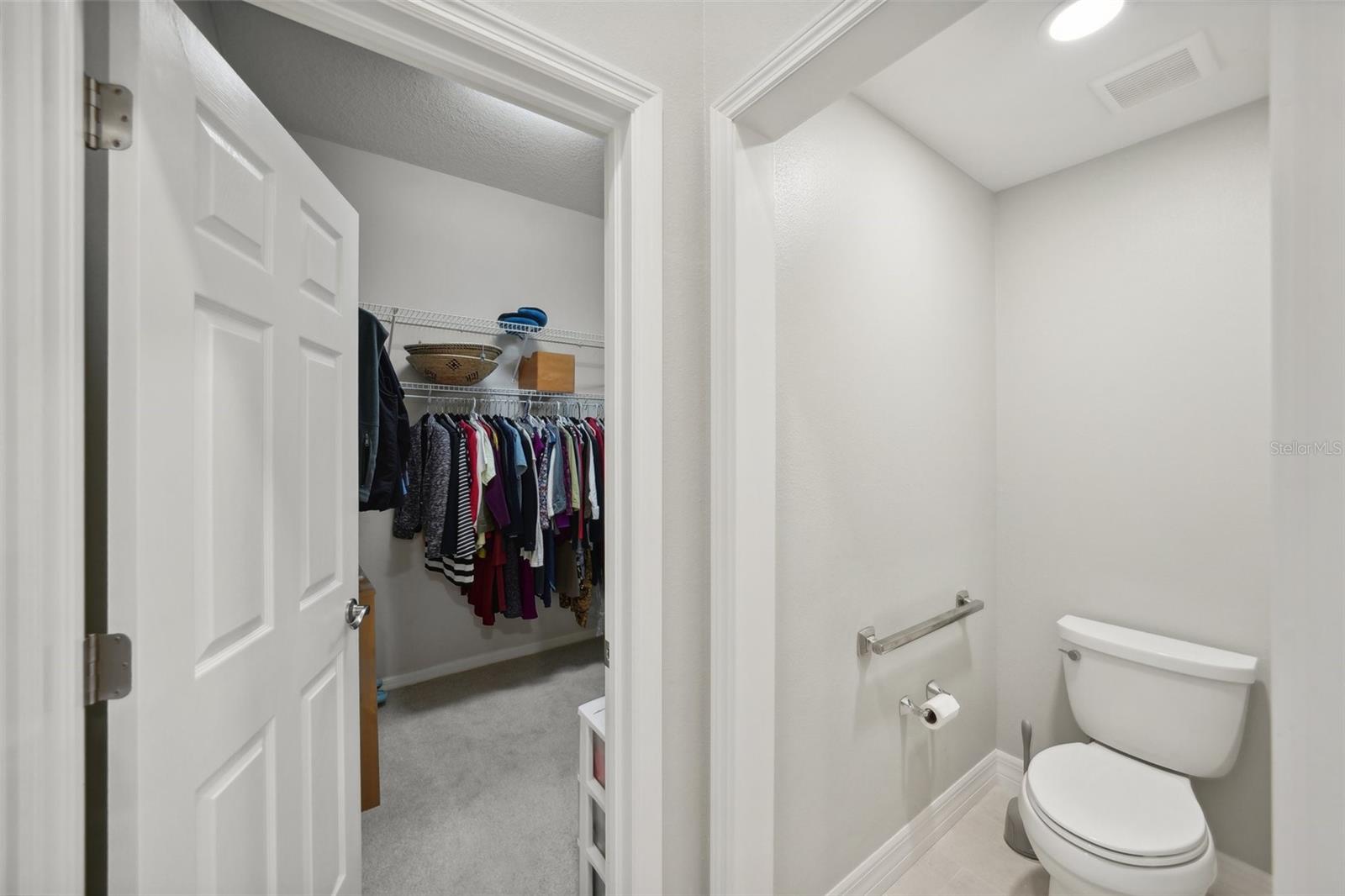 Primary Bathroom and Closet