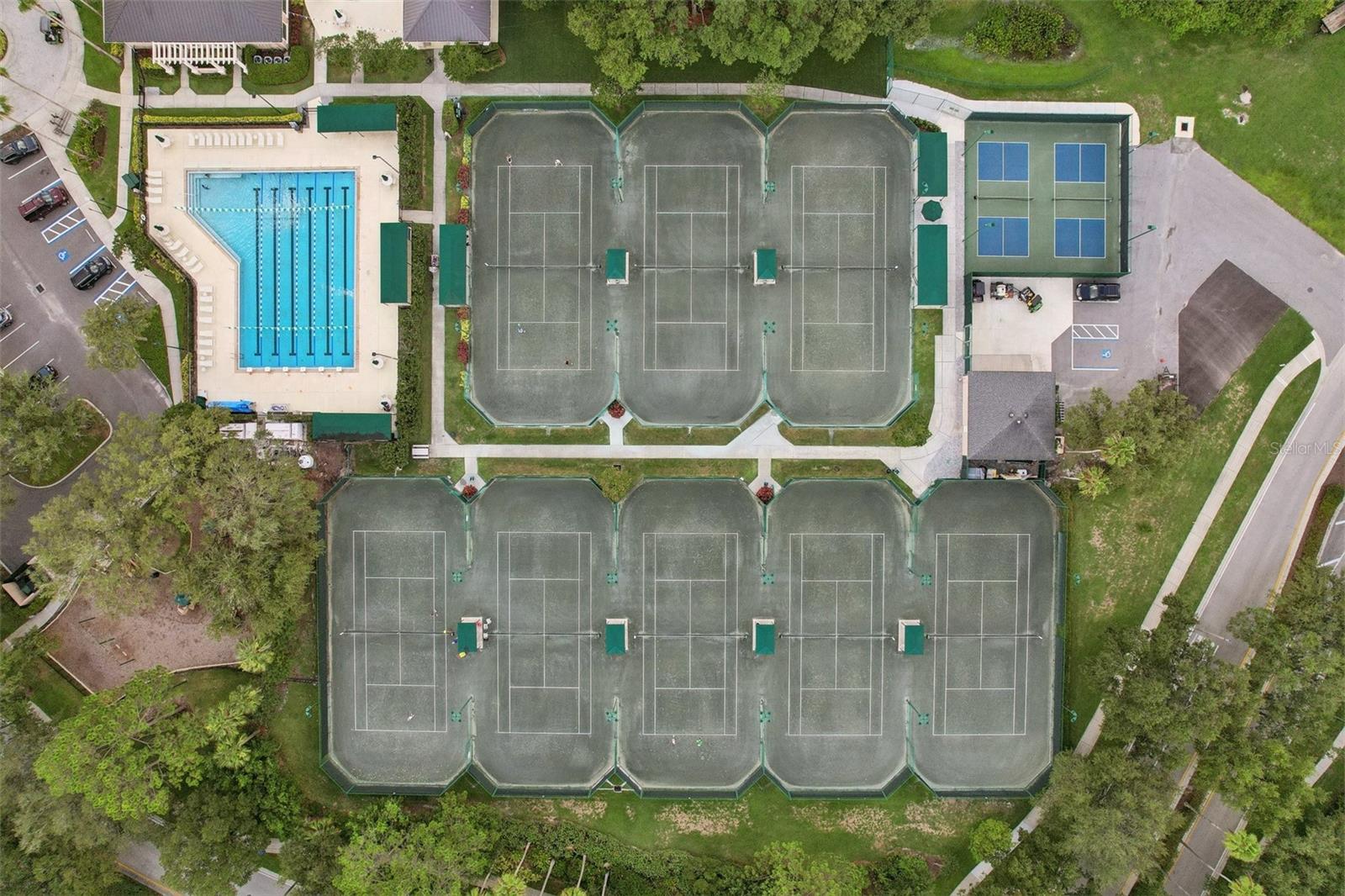 Tennis courts