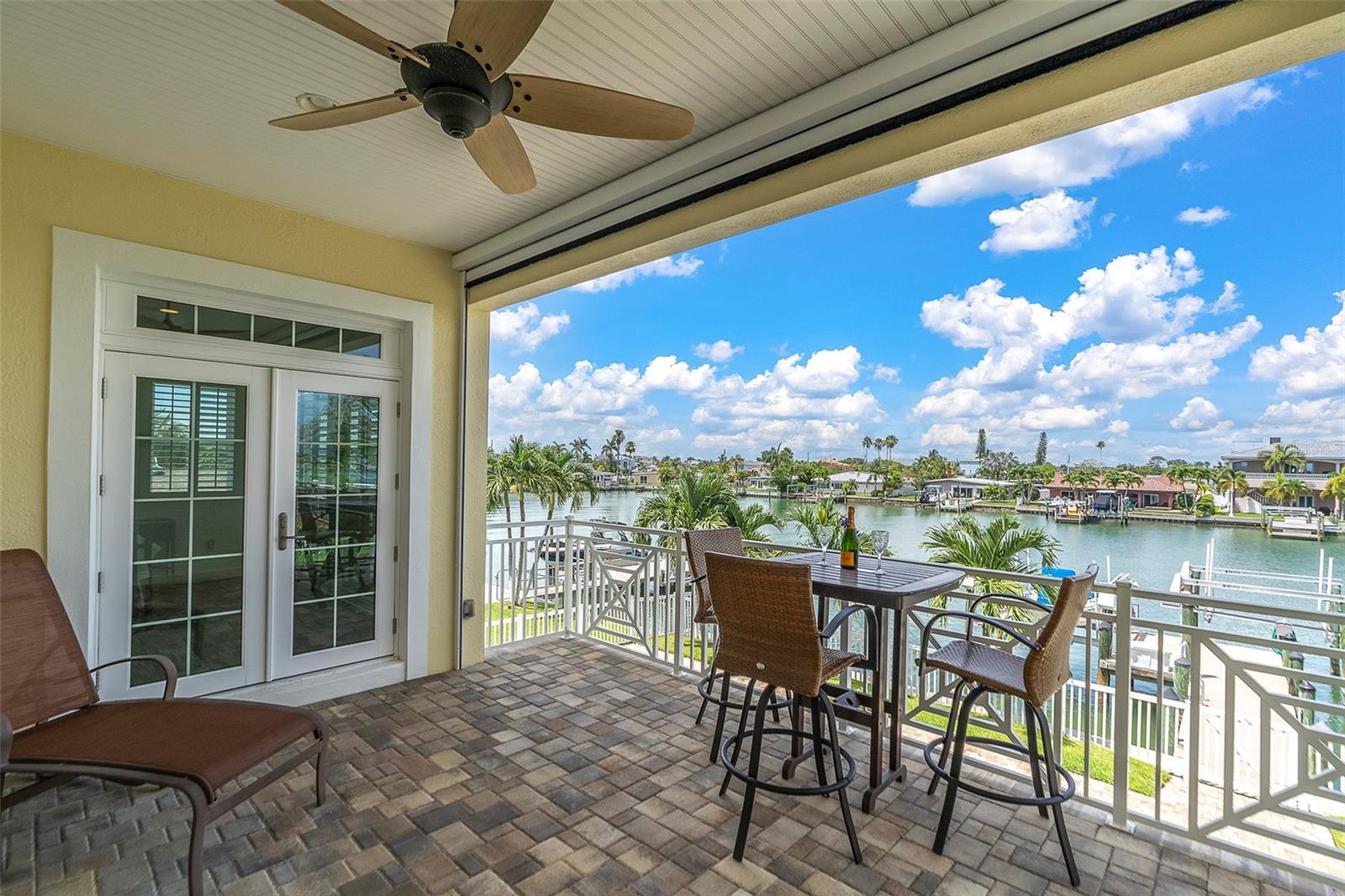 Balcony off Living room and Primary suite