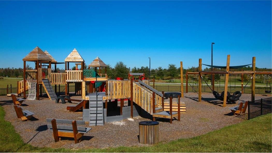 One of many playgrounds at Connerton