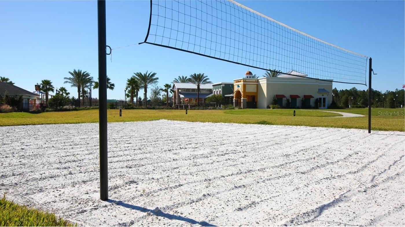 Volleyball courts