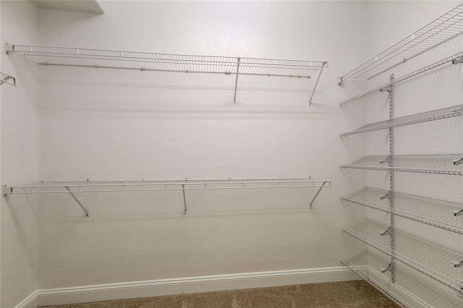 Owner's 2nd walk-in closet