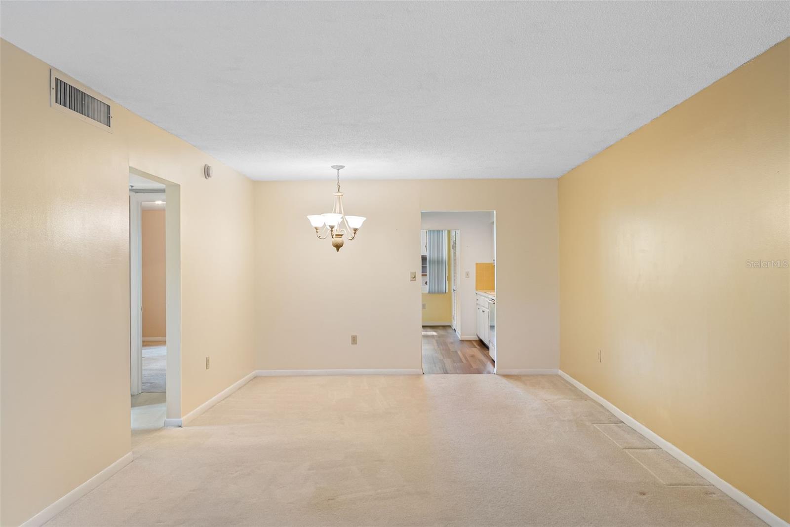 Living Room/Dining Room - looking into Kitchen