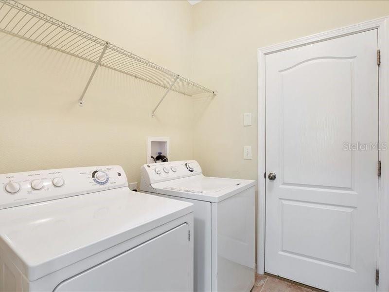 Inside Laundry Room