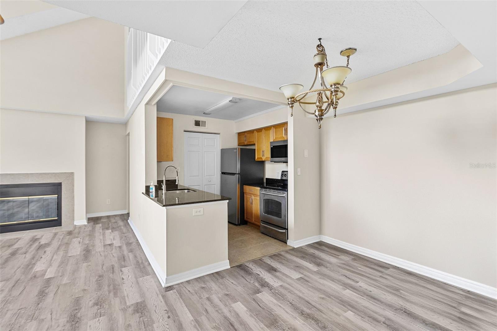 Kitchen and door to Laundry