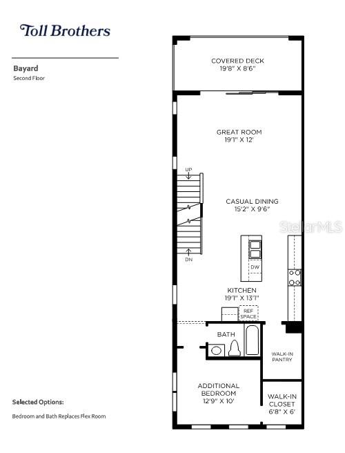 Floorplan of Bayard