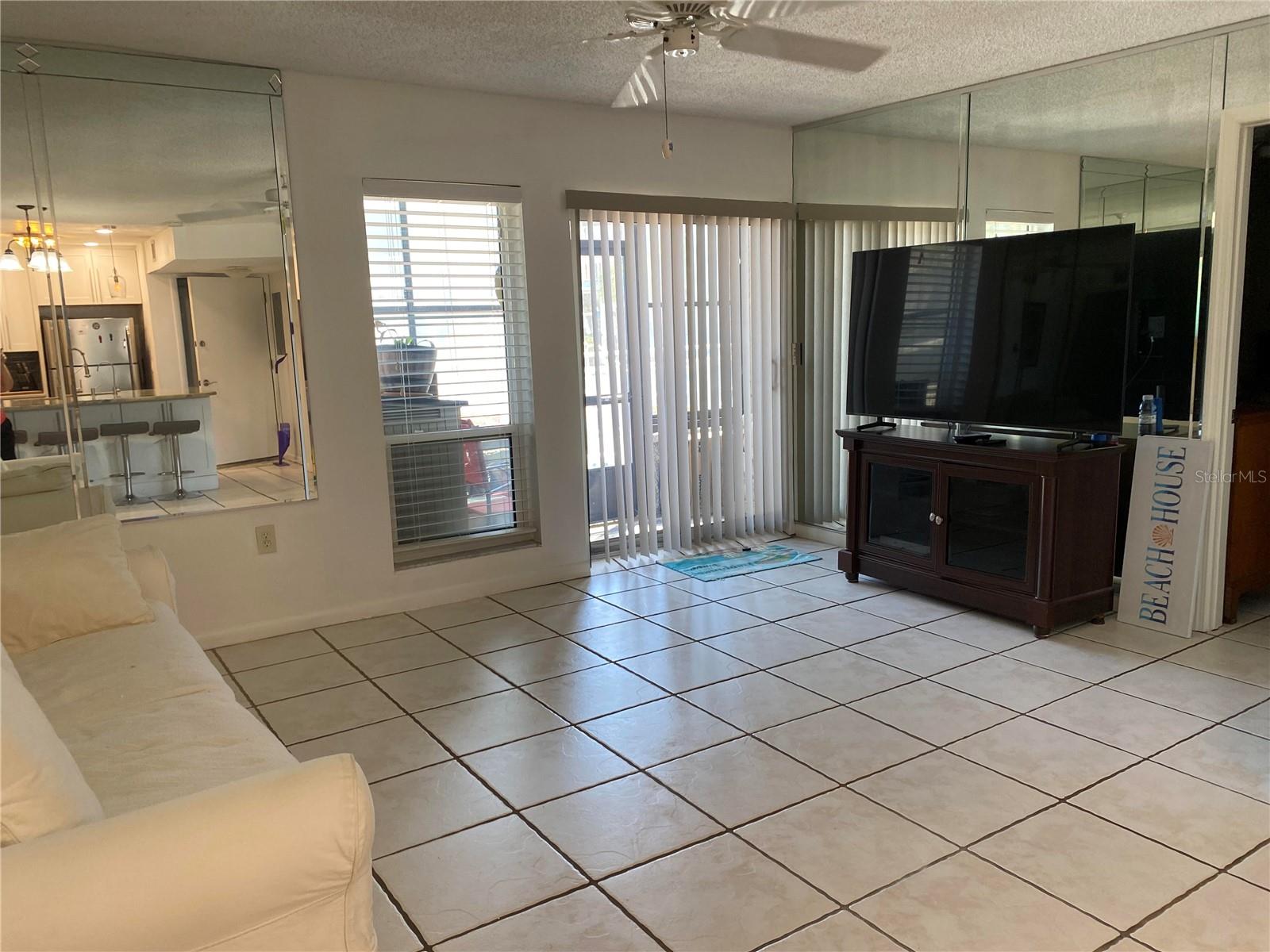 View of entire living area