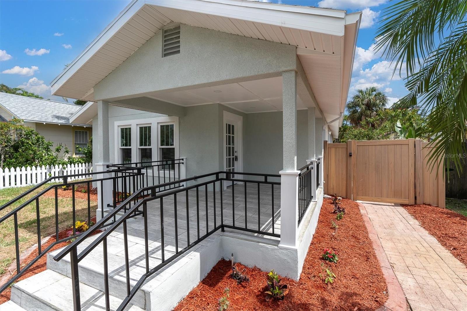 Open Front Porch Area