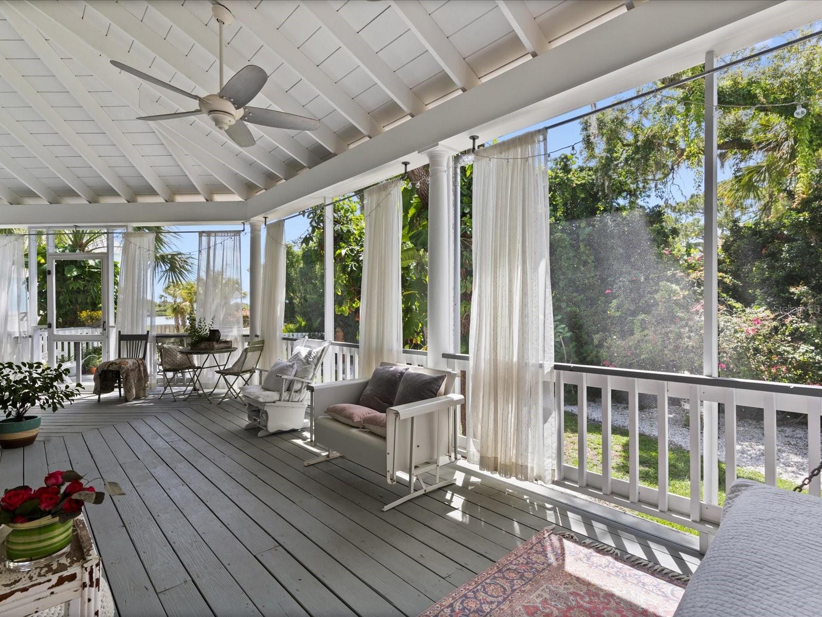 dreamy wraparound porch