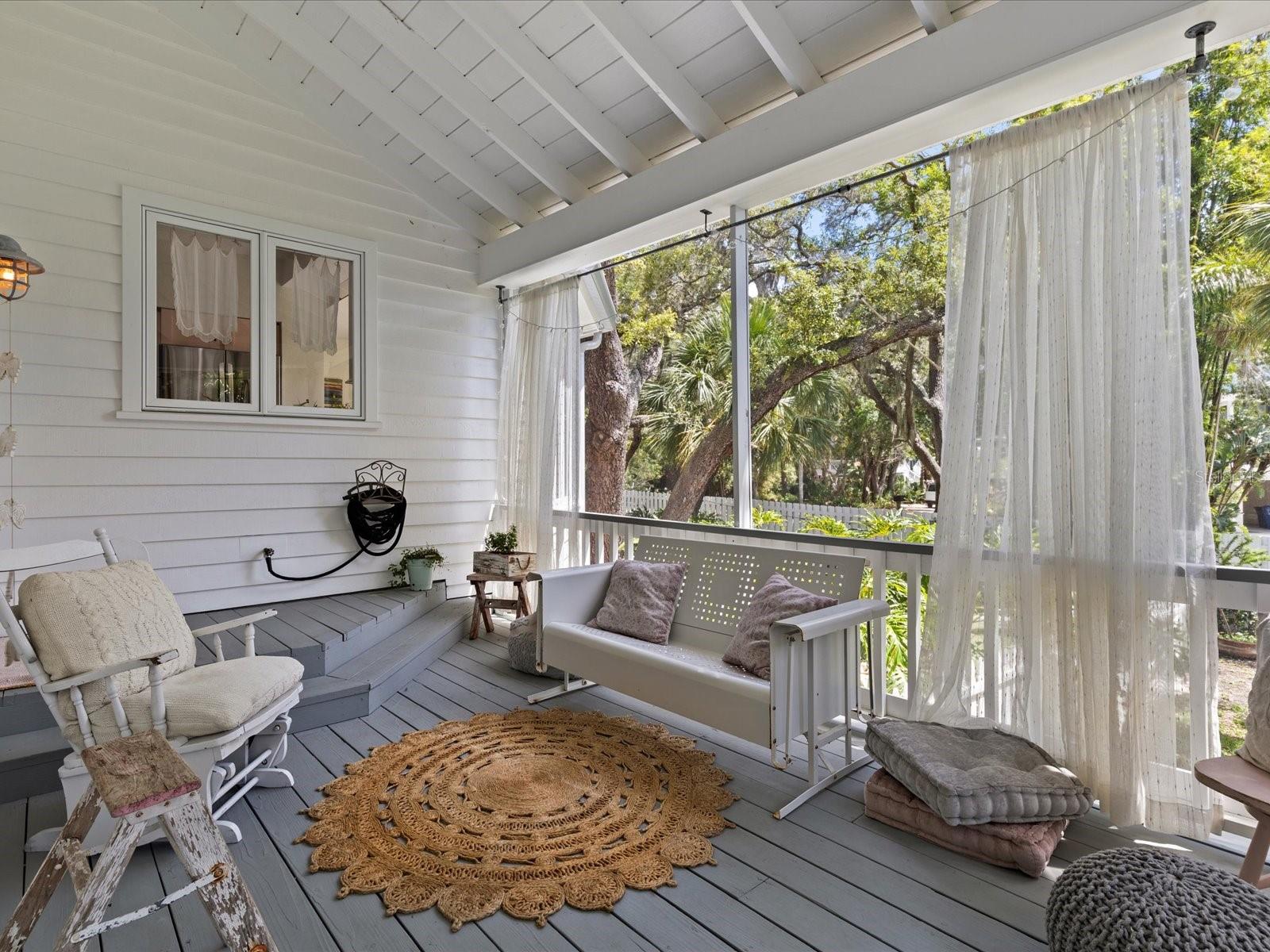 dreamy wraparound porch