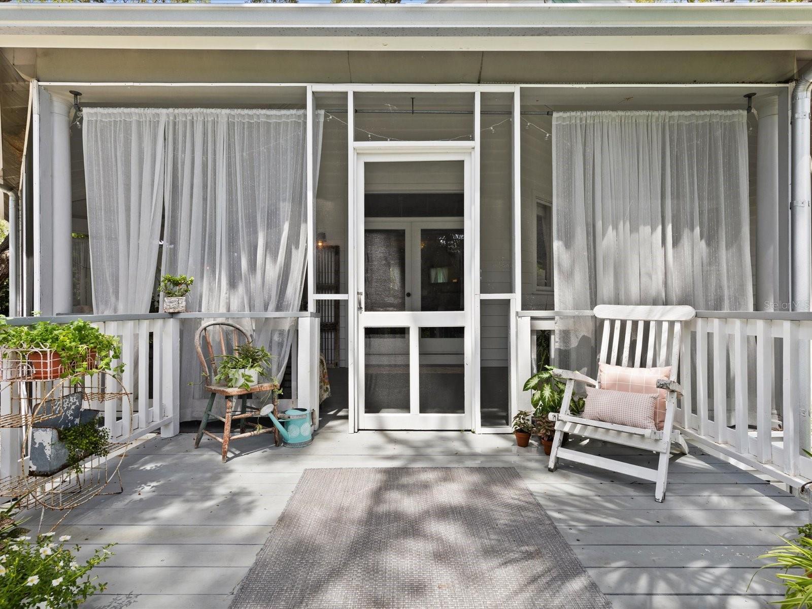 dreamy wraparound porch