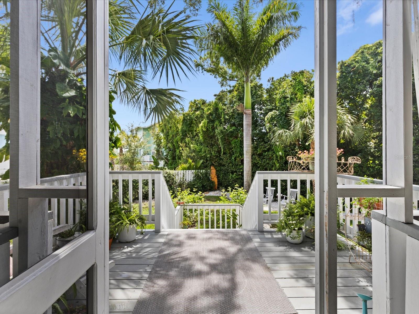 dreamy wraparound porch