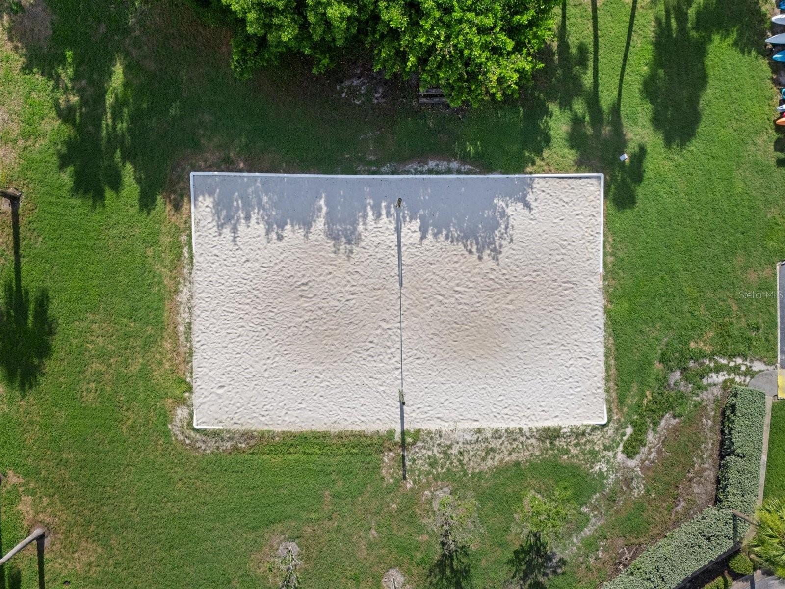 Sand Volleyball Court located near the entrance!