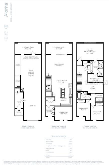 Rendering of Aloma floorplan