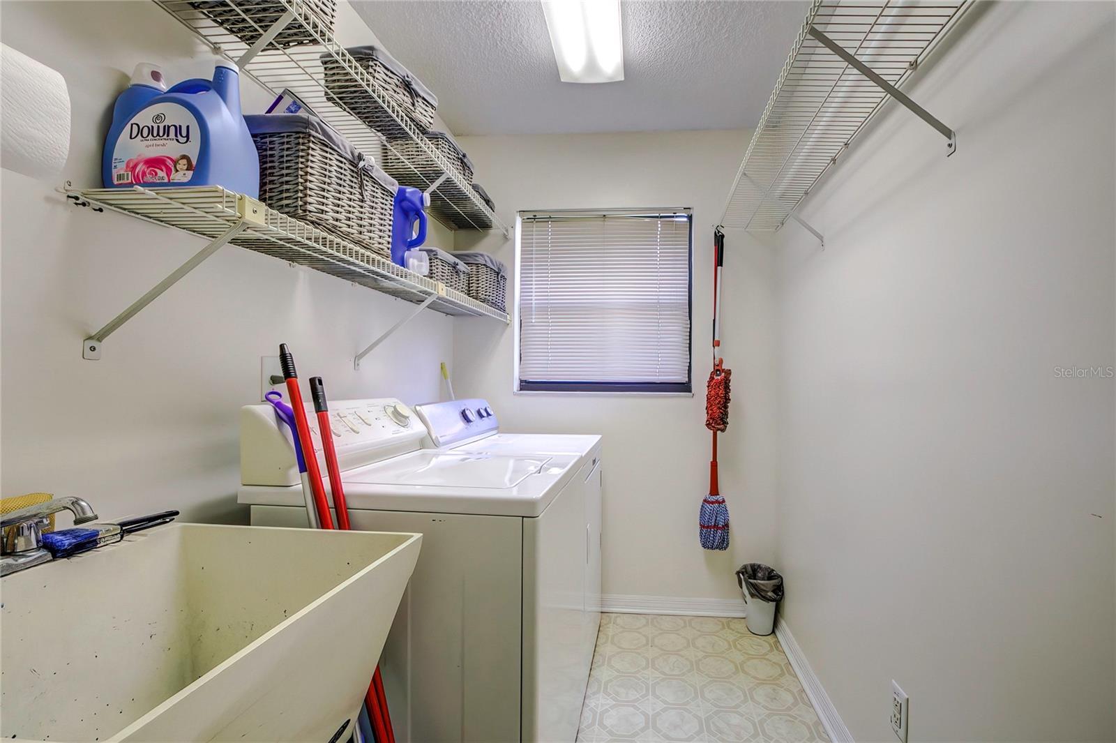 Indoor Laundry Room