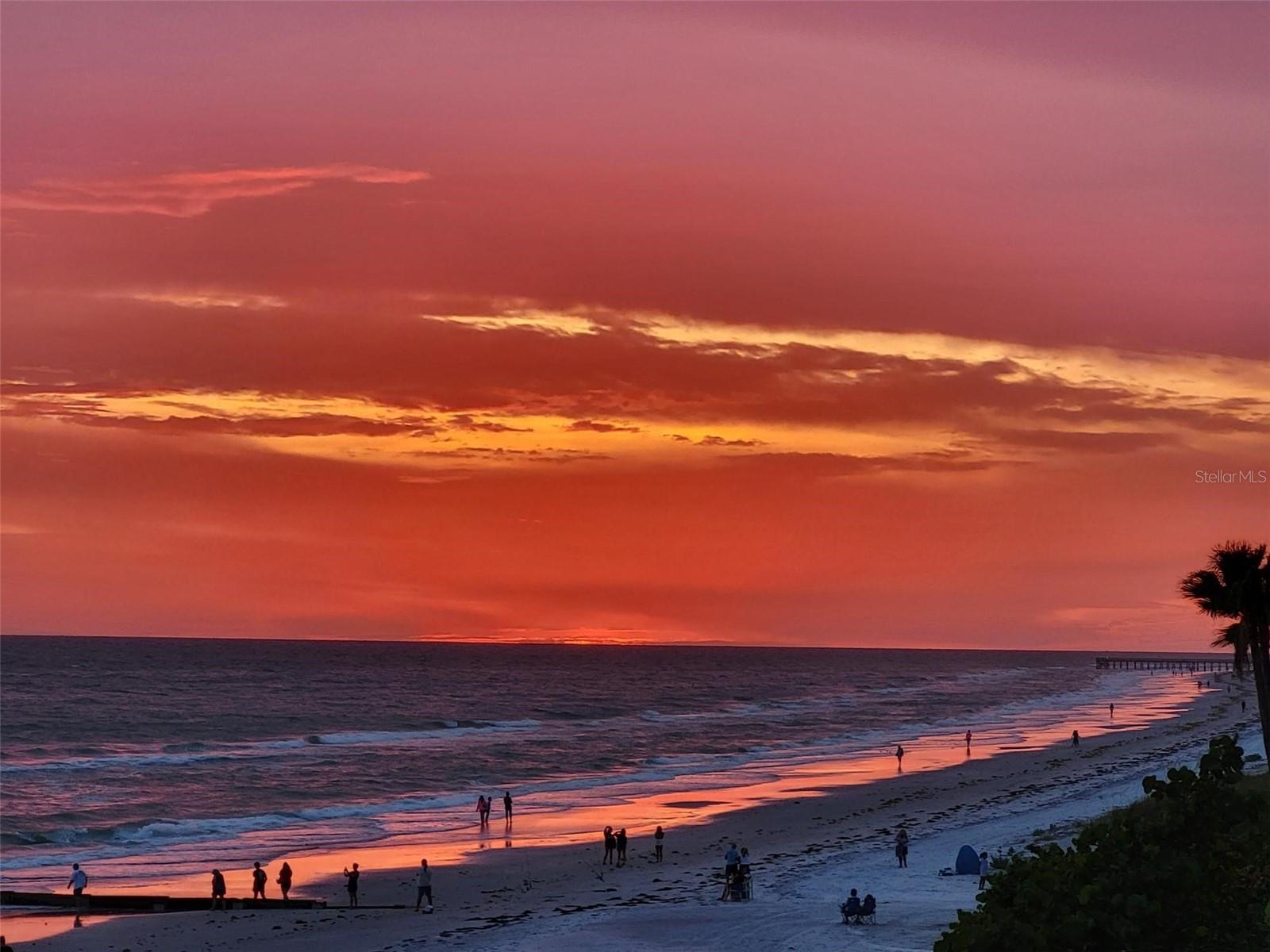 Enjoy sunsets every day from your balcony.