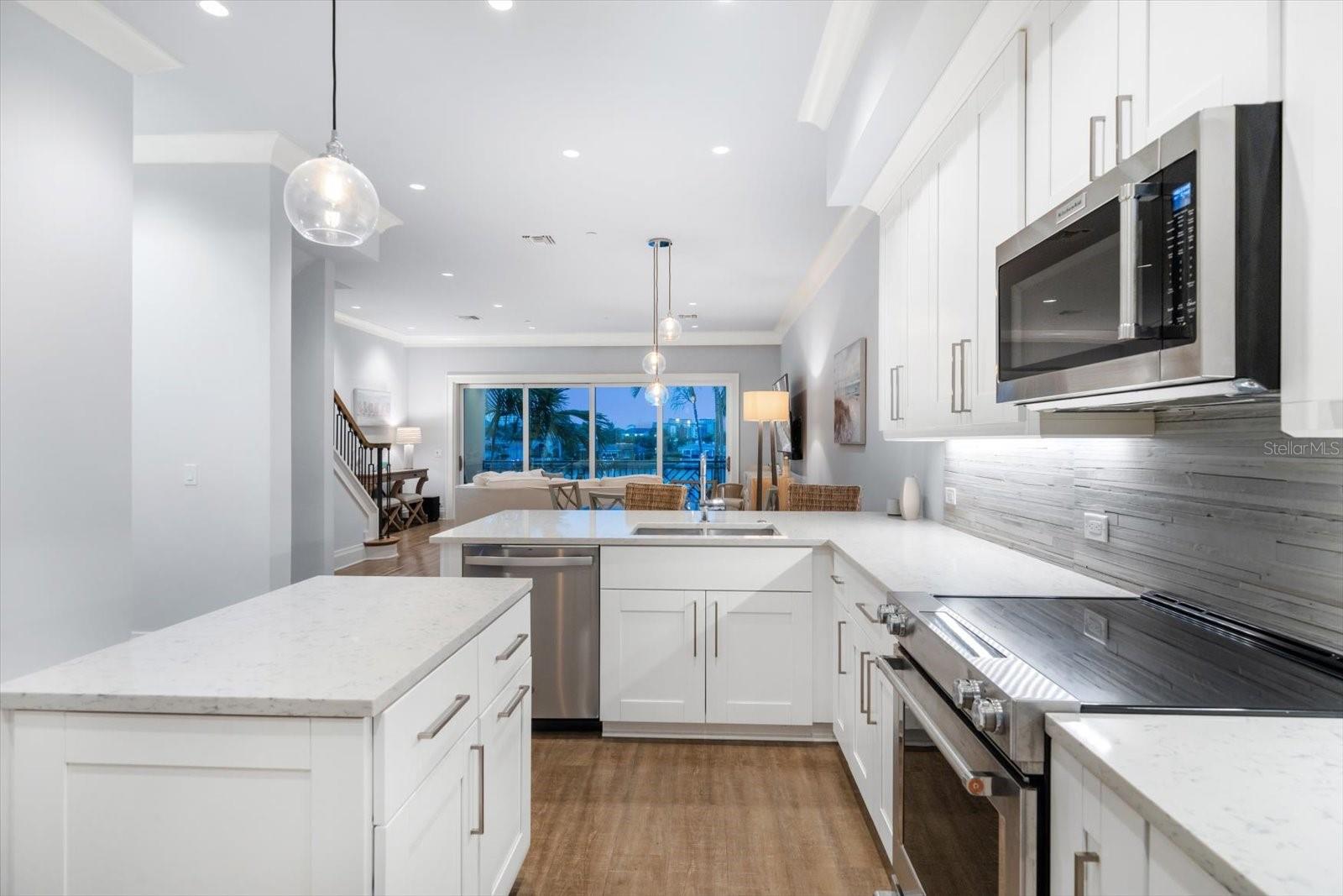 Open Kitchen with Island