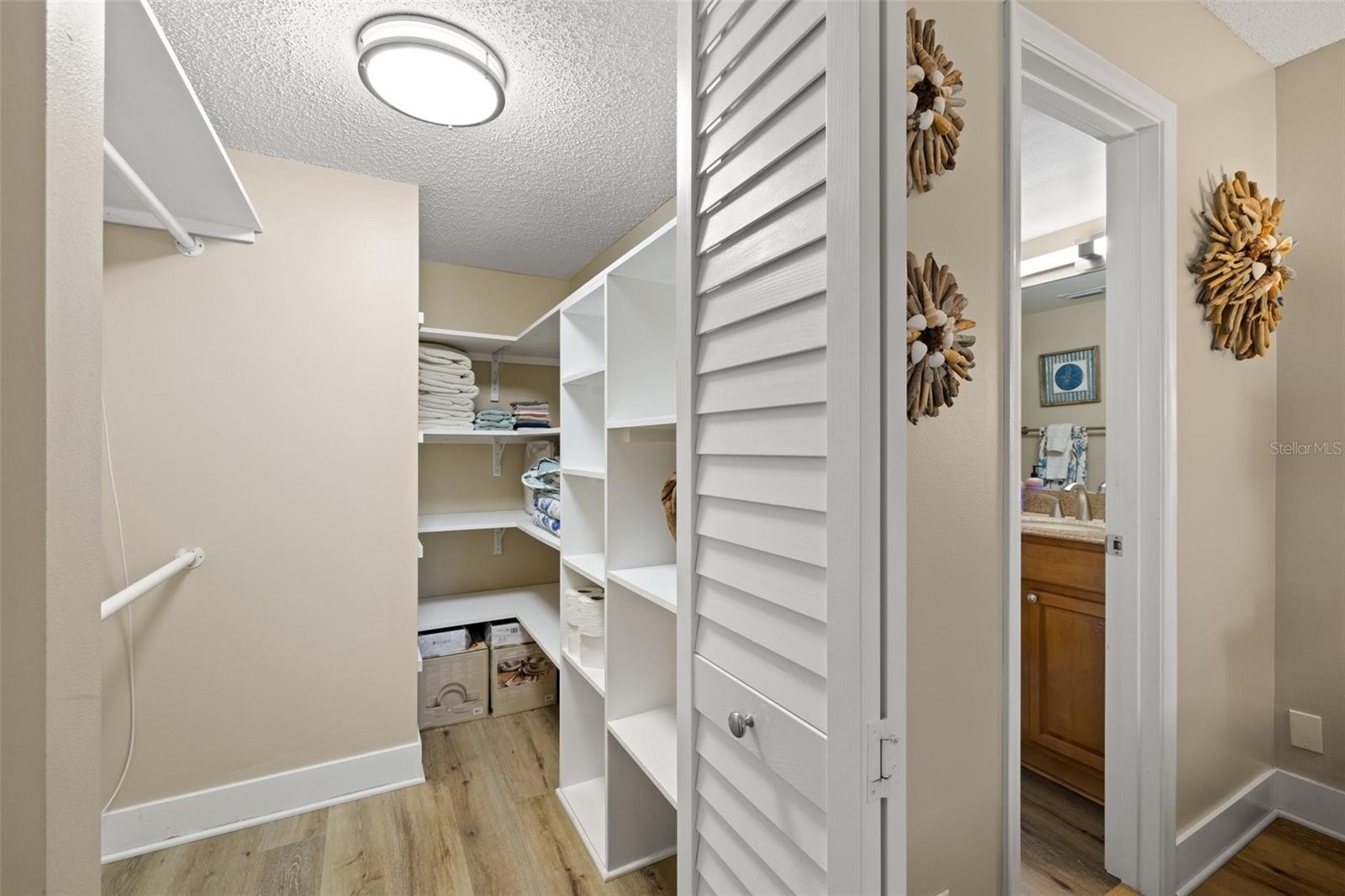 master bedroom custom walk-in closet