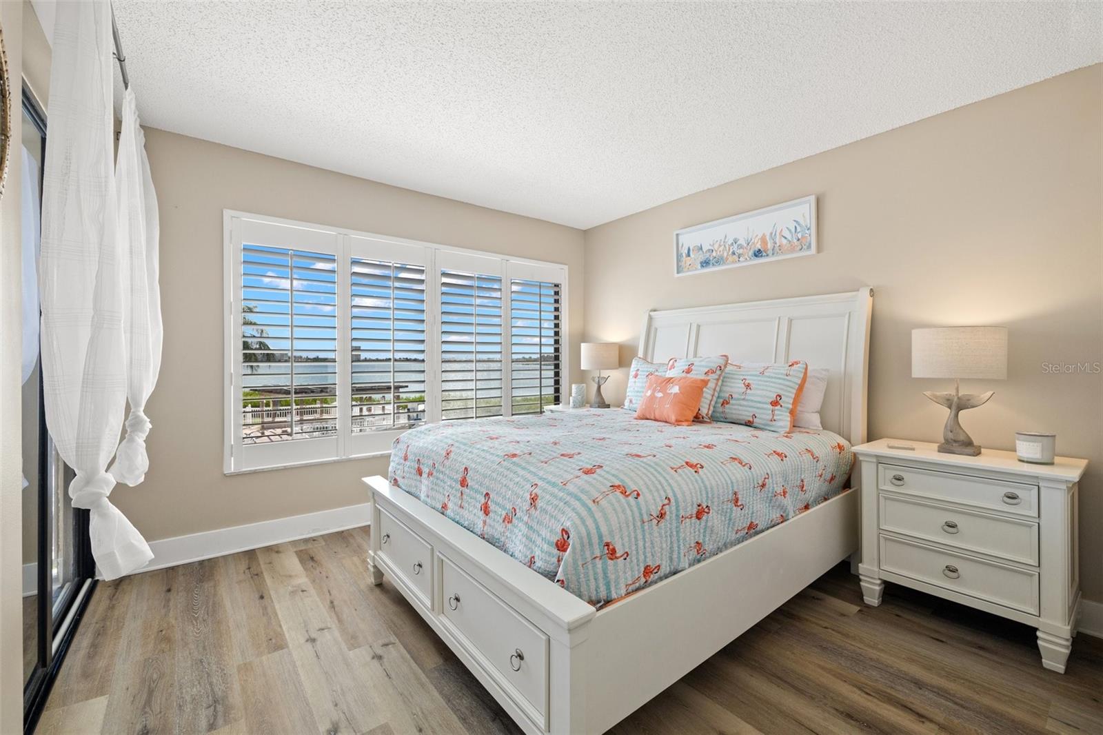 2nd bedroom with bay views