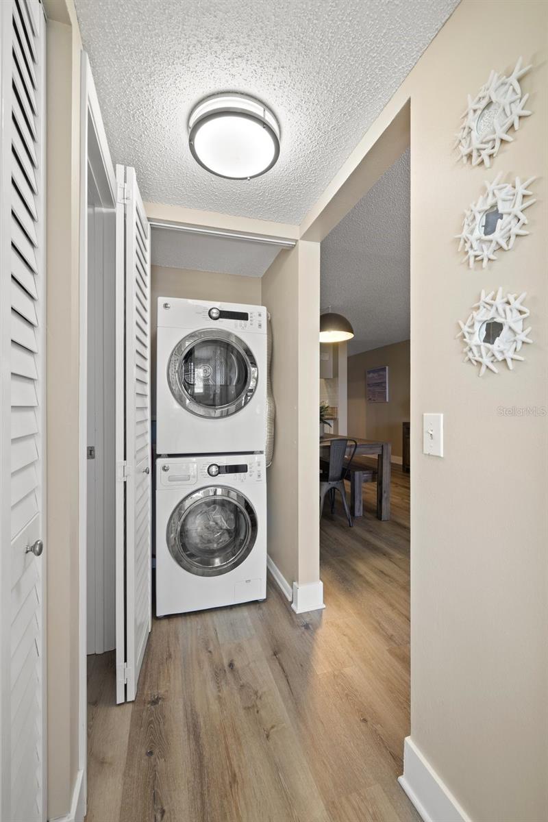 stackable washer & dryer