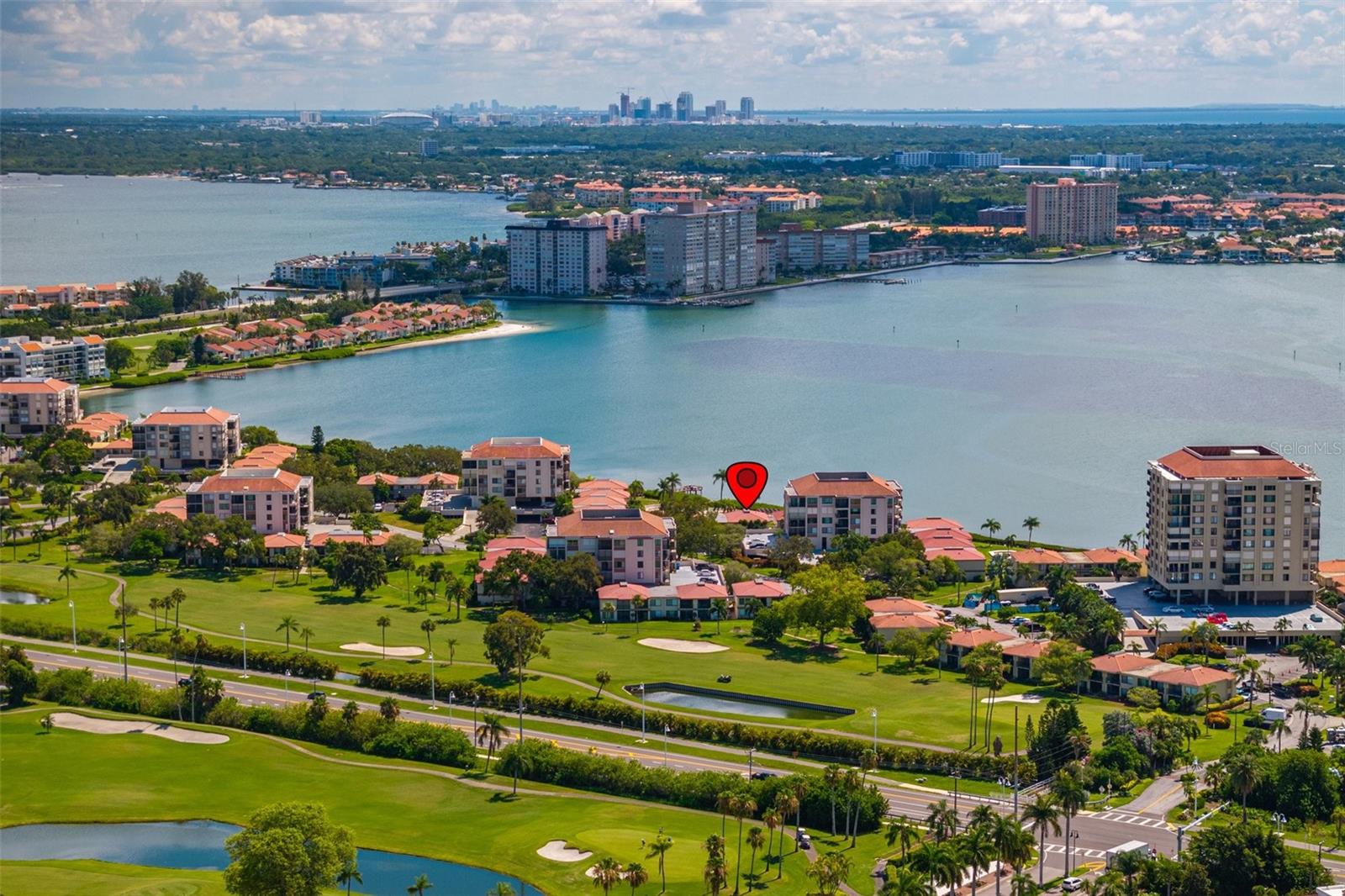 looking north east 10 minute drive to downtown st pete