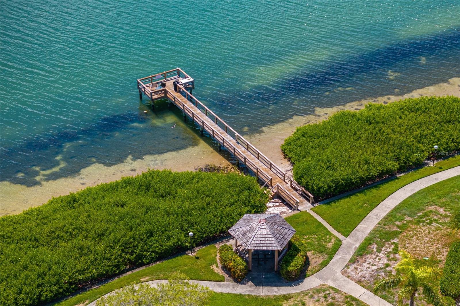 private fishing dock