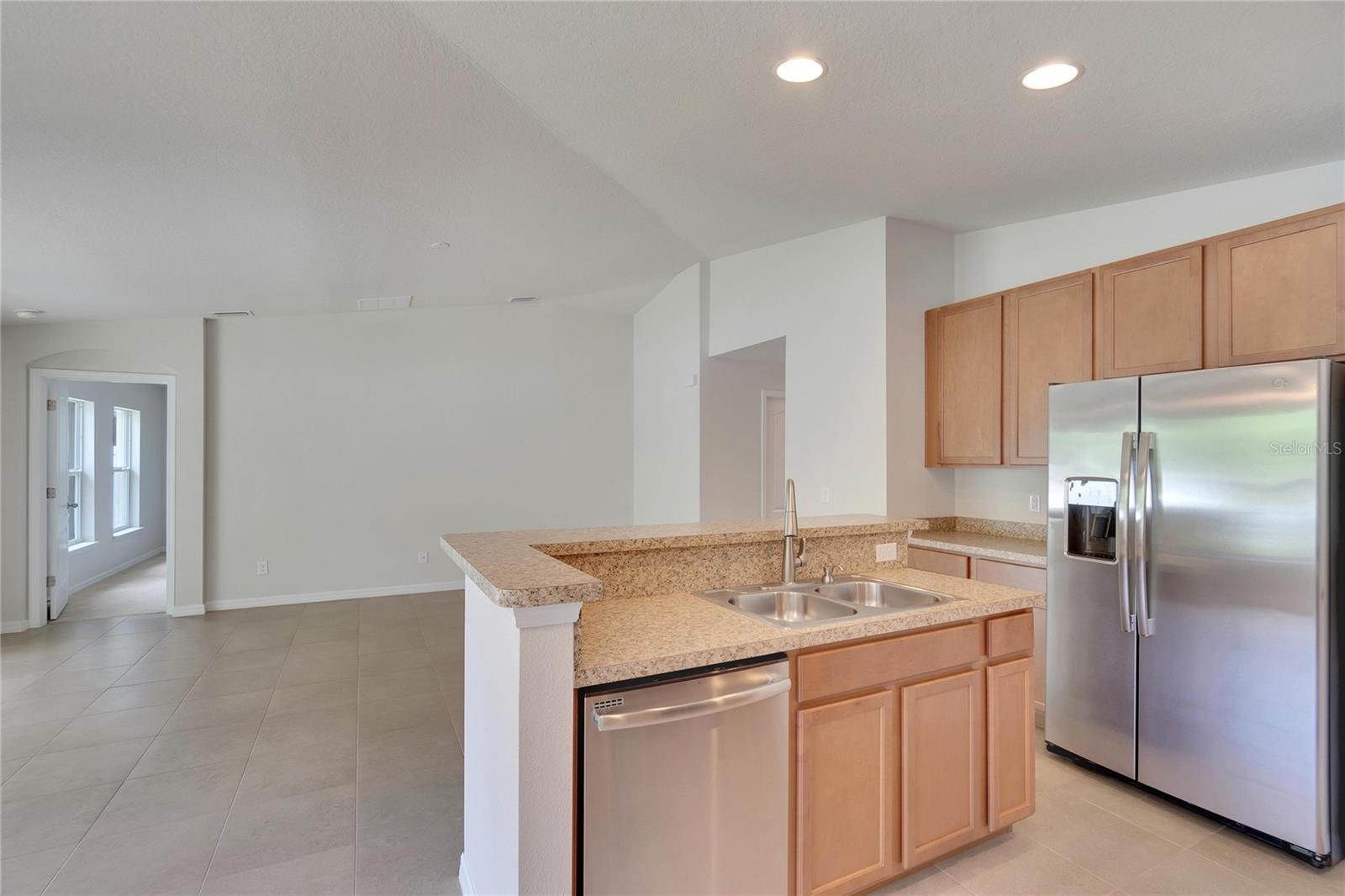 Kitchen / Living Room View