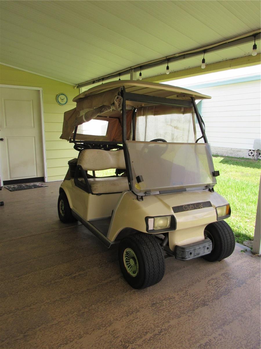 Golfcart & charger included (As-Is)