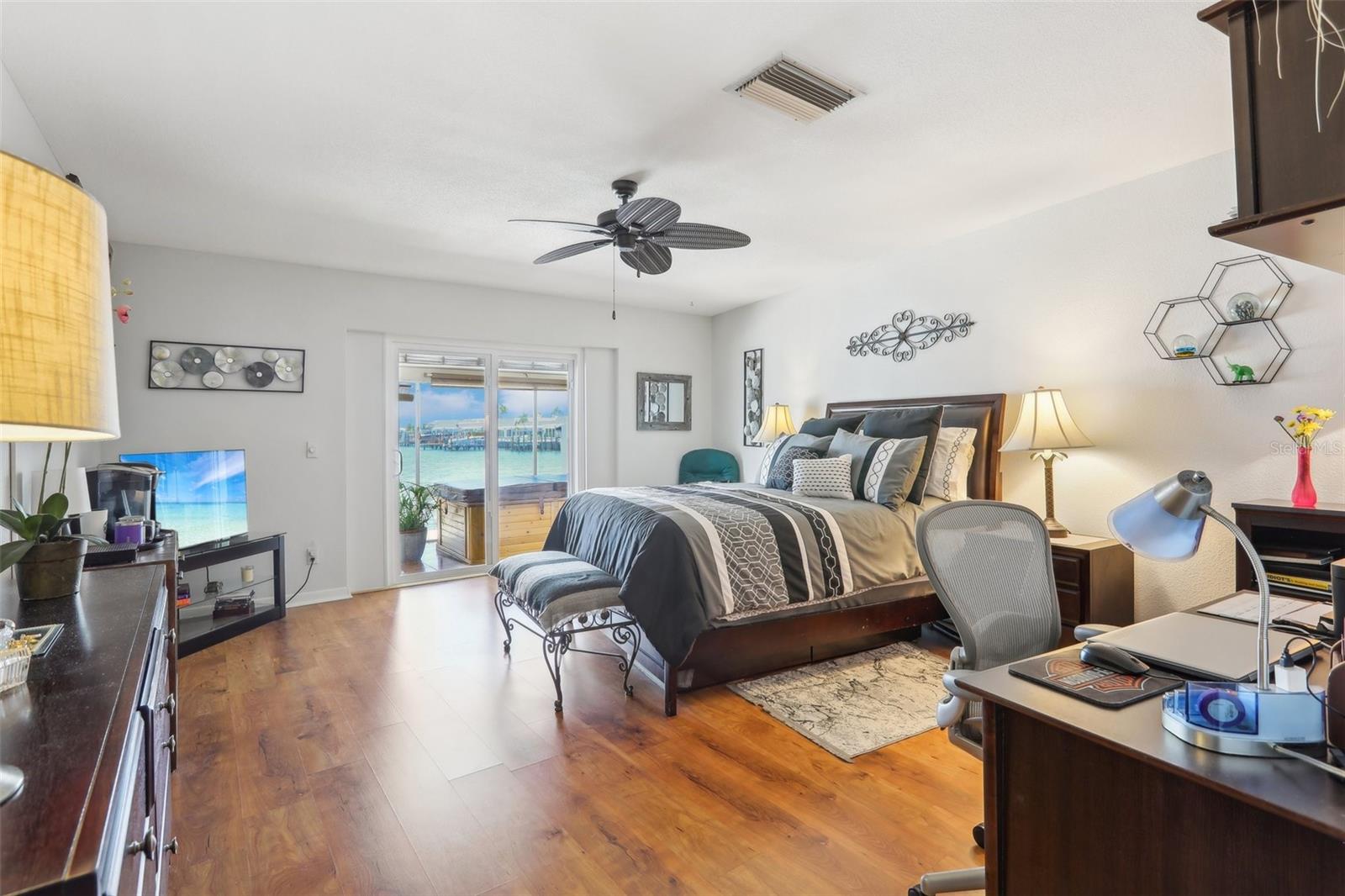 Master Bedroom with Water View