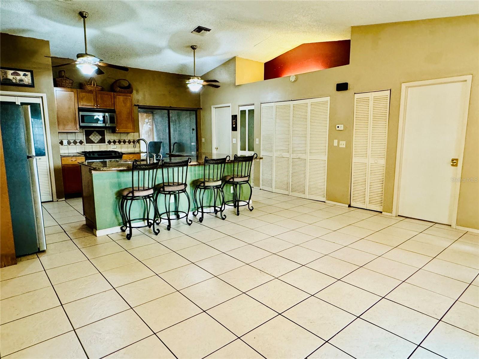 Living Room and Kitchen