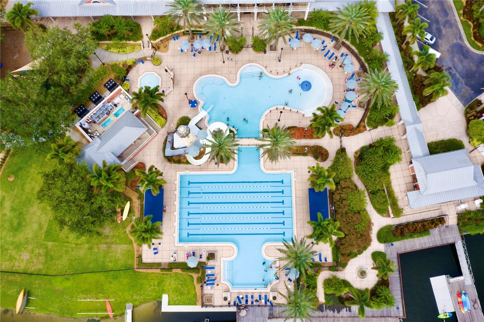 Sun Shades around pool