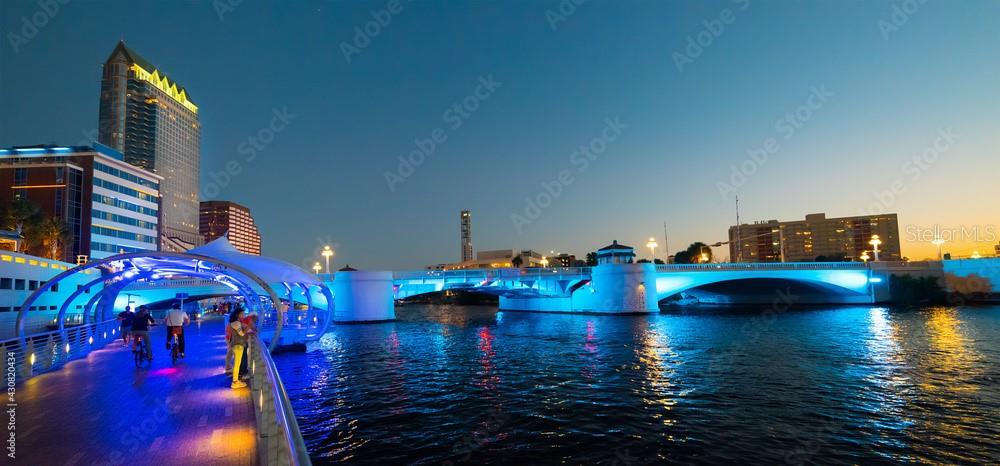 River walk Tampa.