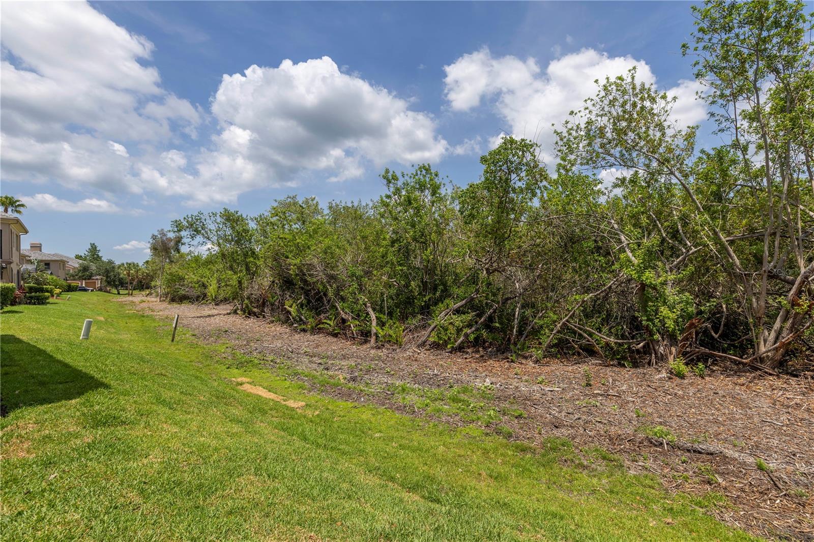 Conservation view at rear of unit