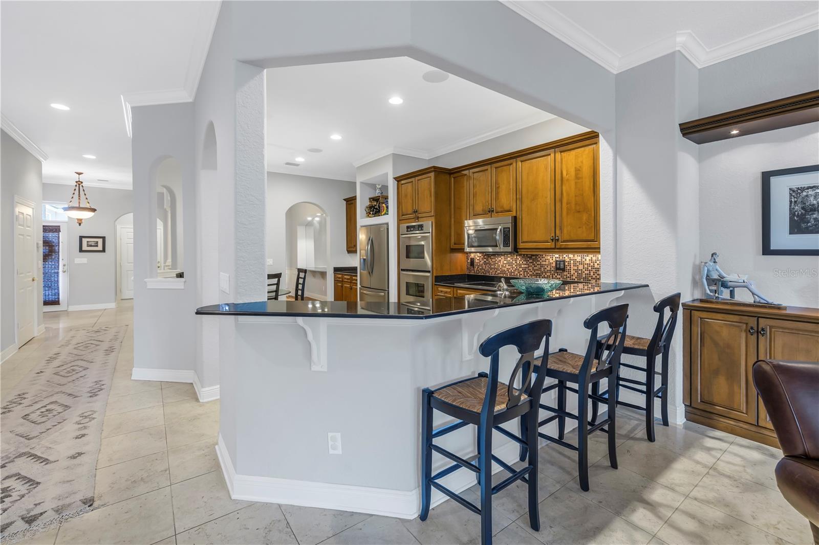 Breakfast bar for kitchen