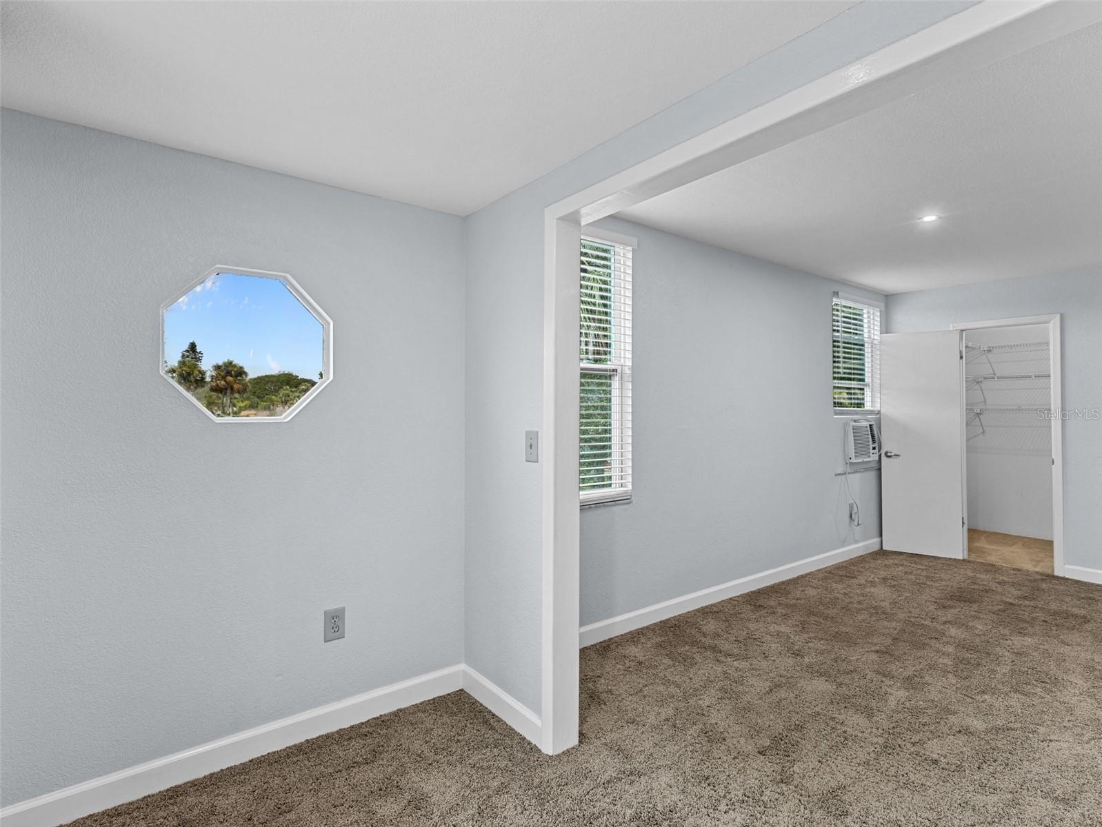 Additional sitting area in upstairs primary bedroom