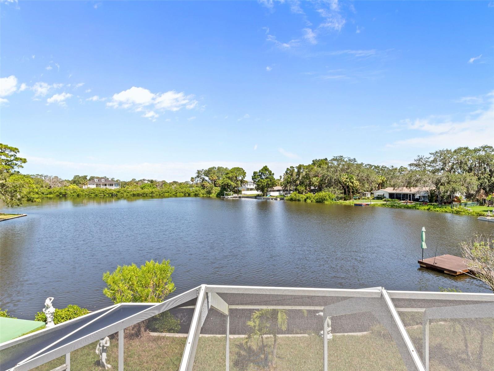 Water view from Patio