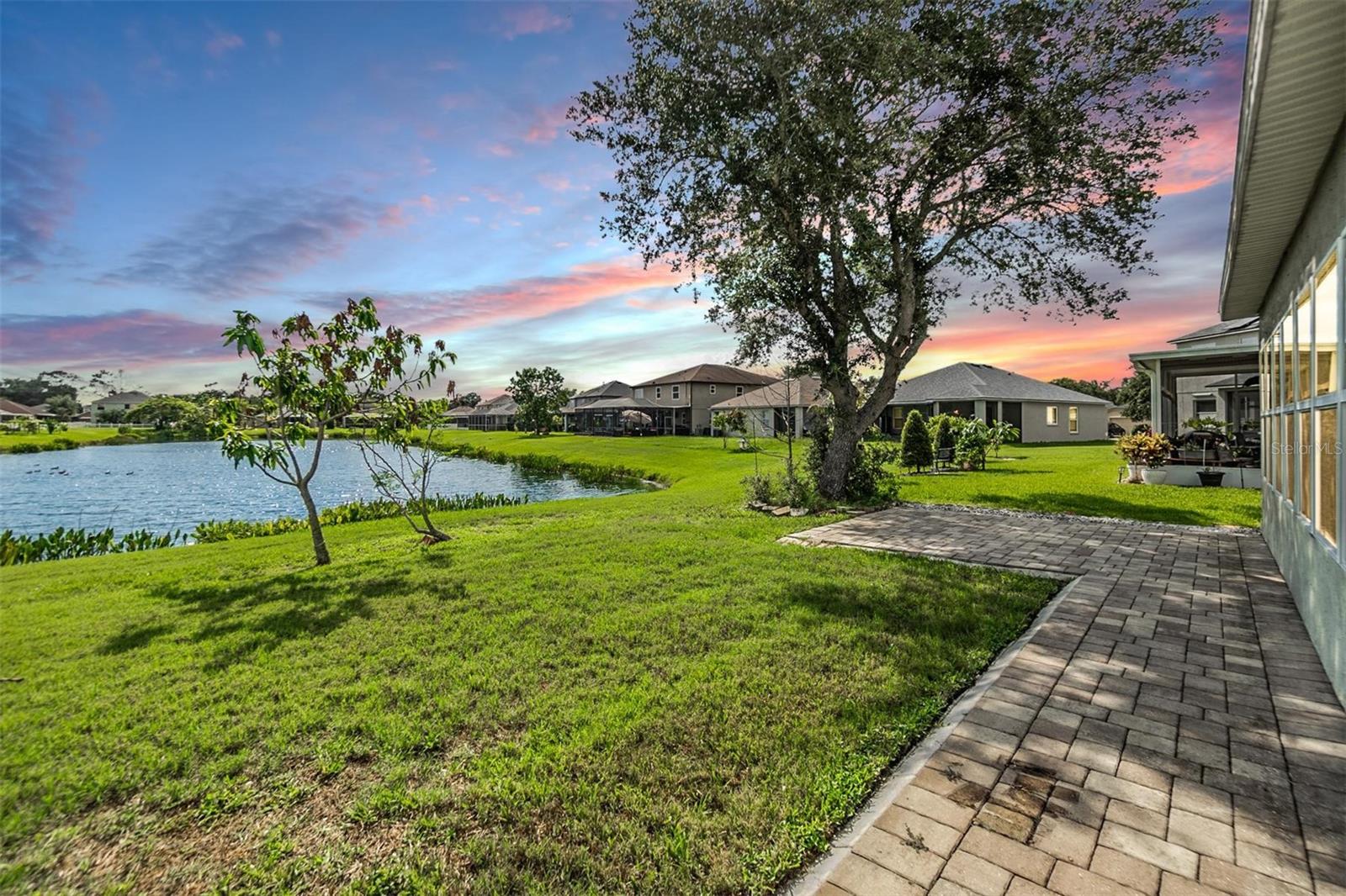 Rear Exterior - Gorgeous pond view