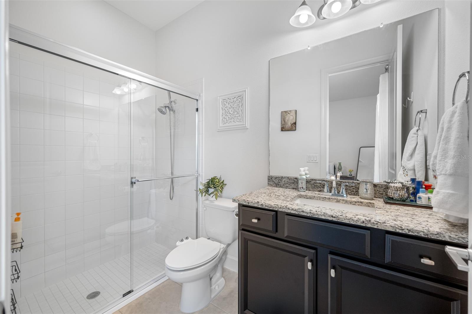 Bedroom 2 with ensuite bathroom and walk-in closet