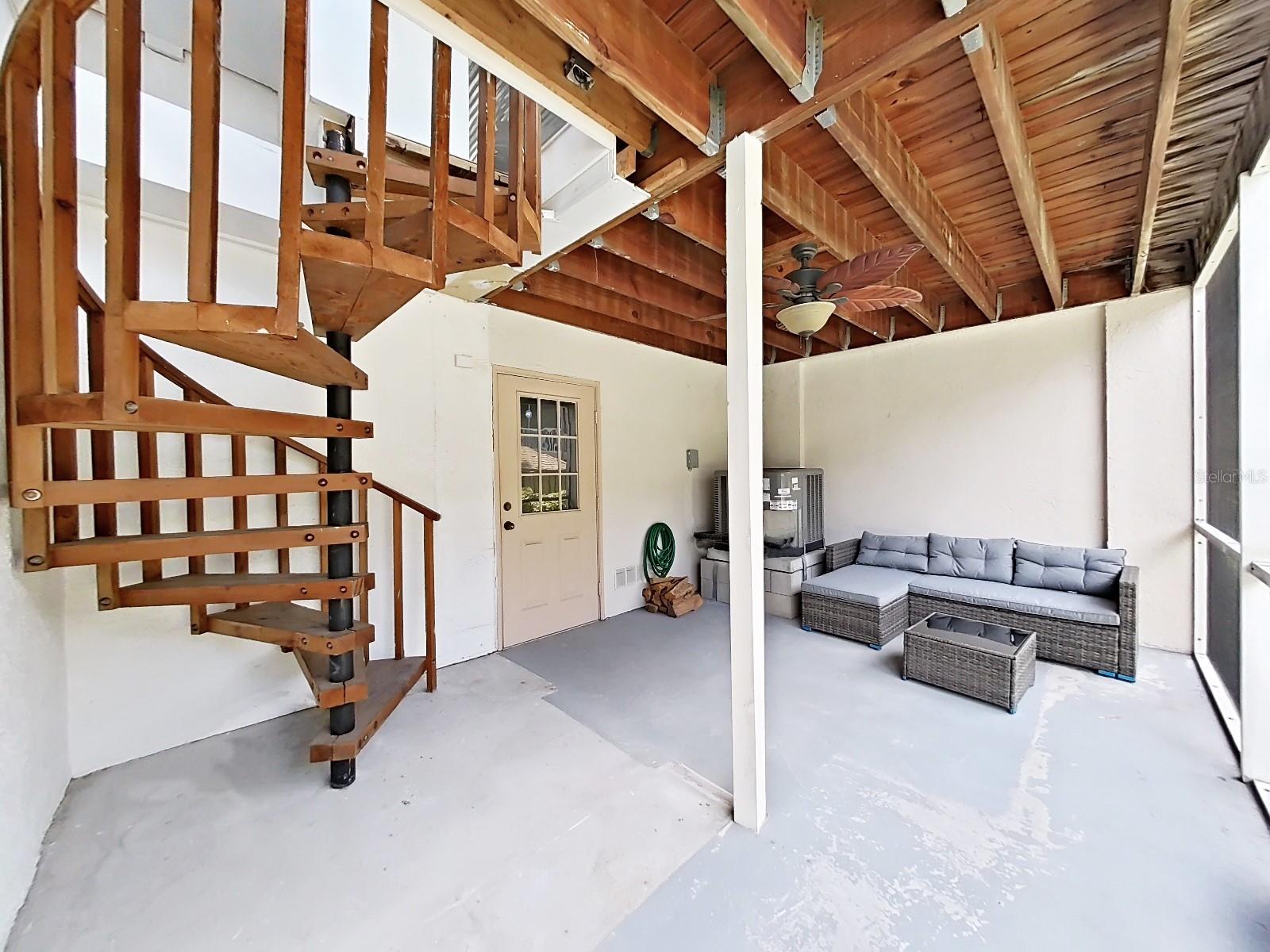 Enclosed Porch - Ground Level